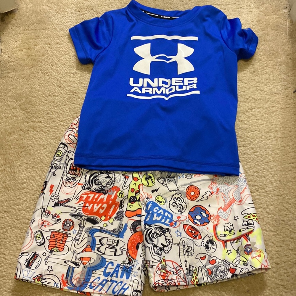 Under Armour boys swim set